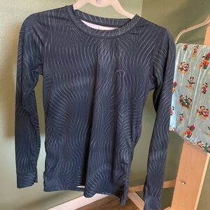 Kari Traa Dark Gray Long Sleeve Shirt